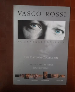 VASCO ROSSI - PLATINUM COLLECTION - CARTONATO PUBBLICITARIO,PROMO DISPLAY STAND - Foto 1 di 1