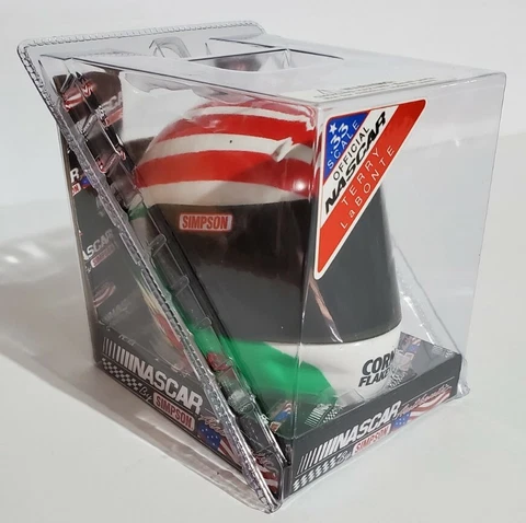 Terry Labonte Nascar By Simpson .33 scale Racing Helmet Corn Flakes Vintage 1997 Cover