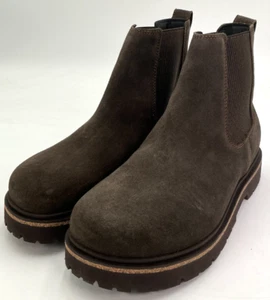 Birkenstock Highwood Women's Size 9 US 40 EU Mocca Suede Chelsea Boots NIB - Picture 1 of 10