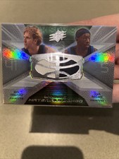 2008-09 SPx Dirk NOWITZKI WINNING MATERIALS PATCH GAME USED