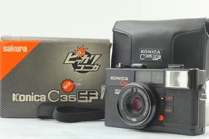 [Near MINT in BOX] Konica C35 EF Point & Shoot Film camera 38mm f/2.8 From JAPAN - Picture 1 of 11