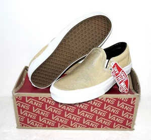 Vans Classic Slipper (Goldmetallic) Lederschuhe (Herren 4,5/Damen 6,0) NEU!! - Bild 1 von 1