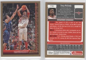 2005-06 Bowman Draft Gold Tracy McGrady #70 HOF