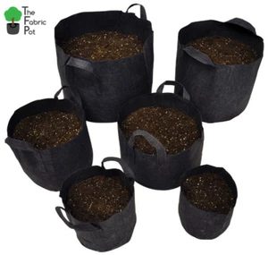 NEW Hydroponics Fabric Root Pots For Smart Plant Grow Pot Bags 35L litres UK - Picture 1 of 1