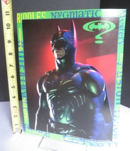 1995 Batman Forever® DC Comics® Val Kilmer Promo Movie Poster Art 8½”×11” RARE 4 - Picture 1 of 12