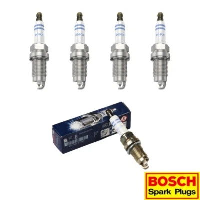 New Set of 4 Bosch Nickel Spark Plugs for 2011-2015 Volkswagen Jetta 2.0L SOHC - Image 1 of 4