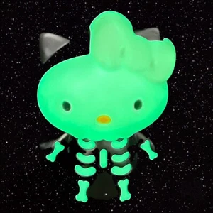 Hello Kitty Skeleton 2019 McDonald's Happy Meal Halloween Toy Sanrio Toy UV glow - Picture 1 of 10