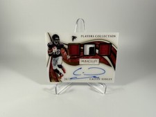 Calvin Ridley Auto 2020 Immaculate Players Collections Tri Patch  /75