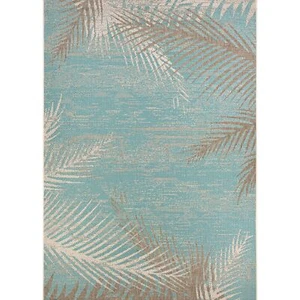 Couristan Monaco Area Rug, 2'3" x 7'10", Aqua 2'3" x 7'10" (Rectangular) - Picture 1 of 11