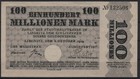 [28446]  - Notgeld LIEGNITZ (heute: Legnica), Stadt, 100 Millionen Mark, 06.10.1