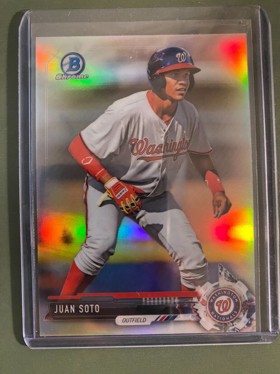 Bowman Juan Soto Baseball 2017 Season Sports Trading Cards Bowman Juan Soto Baseball 2017 Season Sports Trading Cards