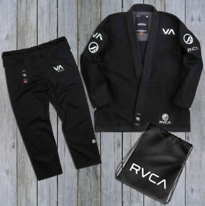 BJJ Gi Shoyoroll Cut RVCA V2 Batch 60 BJJ kimono 450 GSM Uniform Black