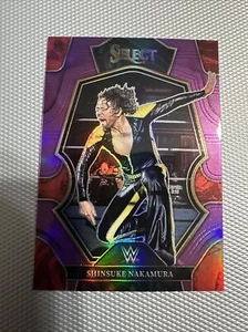 2023 Panini Select WWE #165 Shinsuke Nakamura Purple Prizm 88/99 Premier Level - Picture 1 of 2