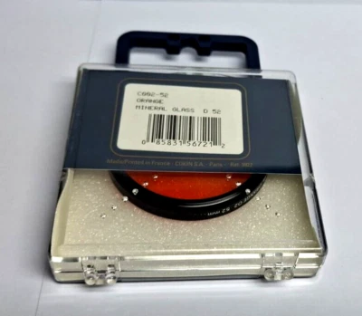 Cokin Ø52mm Orange for Black and white photograpy New Filter Screw-In --M100 - Image 1 of 2