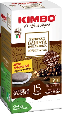 120 CIALDE KIMBO filtro carta ESE 44 MM MISCELA BARISTA 100% ARABICA OFFERTA - Image 1 of 4