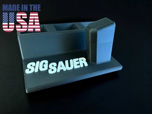 Sig Sauer P365 Display stand With 3 magazine holders Gun Safe Black And White - Picture 1 of 4