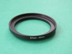 37-43 Stepping Step Up Male-Female Filter Ring Adapter 37mm-43mm - Picture 1 of 2