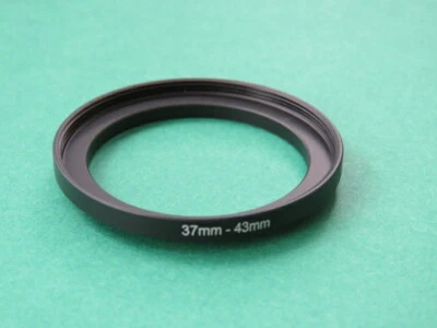 37-43 Stepping Step Up Male-Female Filter Ring Adapter 37mm-43mm - Image 1 of 2