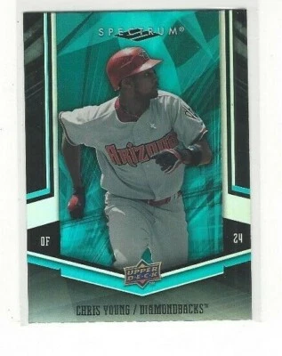 2008 UPPER DECK SPECTRUM BASEBALL REGULAR BASE SERIES SINGLES - Image 1 of 2