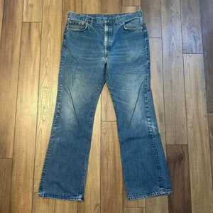 Vintage Rare 70s Levi's 517 Boot Cut Jeans Herren Gr. 40 x 34 Cowboy Western - Bild 1 von 8