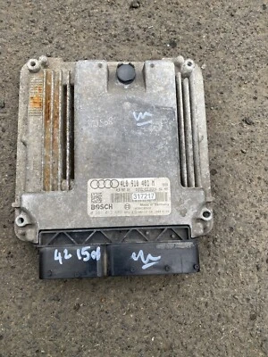 AUDI Q7 2007 MK1 3.0 TDI V6 ENGINE ECU 4L0907401 4L0910401M - Image 1 of 4
