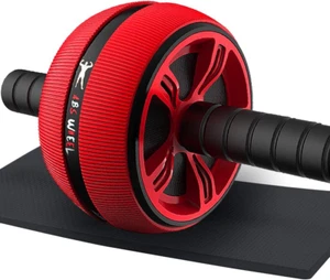 Ab Roller Wheel, Abs Workout Equipment for Abdominal & Core Strength Training, E - Picture 1 of 12