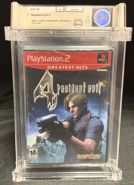 Resident Evil 4 GameCube Black Label Wata 9.6 A Brand New Sealed - First  Print