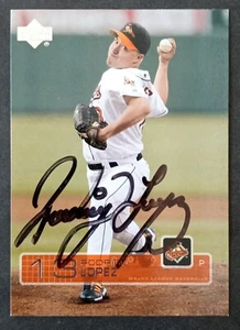2003 Upper Deck SIGNED: Rodrigo Lopez, ORIOLES #80 - Picture 1 of 1