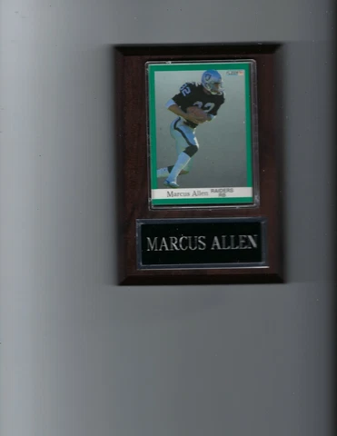 MARCUS ALLEN PLAQUE LOS ANGELES RAIDERS LA FOOTBALL NFL   C4 Cover
