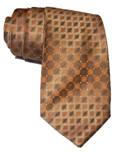 Van Heusen Mens Necktie  Silk Multicolor Stain Resistant  Tie 60" W 4 - Picture 1 of 3