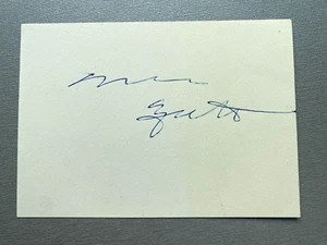 HANS ERTL (†2000) Bergsteiger,Regisseur signed Briefkarte 10x15 Autogramm - Picture 1 of 2
