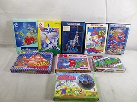Famicom Game Lot Star Wars Dig Dug II Ninja-kun Sumo Meikyuu FC