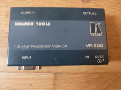 Kramer Tools VP-200 Splitter 2 X VGA 2 Ports Bildduplikator, mit Netzteil - Image 1 of 4