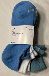 3 pares de calcetines acolchados Nike Everyday Plus SX6889-937 verde azulado blanco azul $22 - Imagen 1 de 5