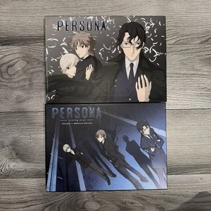 Persona Trinity Soul Volume 1 + 2 + Scroll Premium Edition DVD Anime Limited - Picture 1 of 8