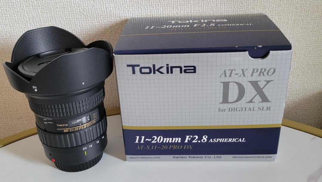TOKINA AT-X 11-20 PRO DX F2.8 canon 美品