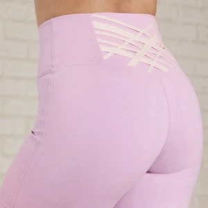 Boost PowerHold High-Waisted 6” Shorts Pink Misty Lilac - Picture 1 of 8