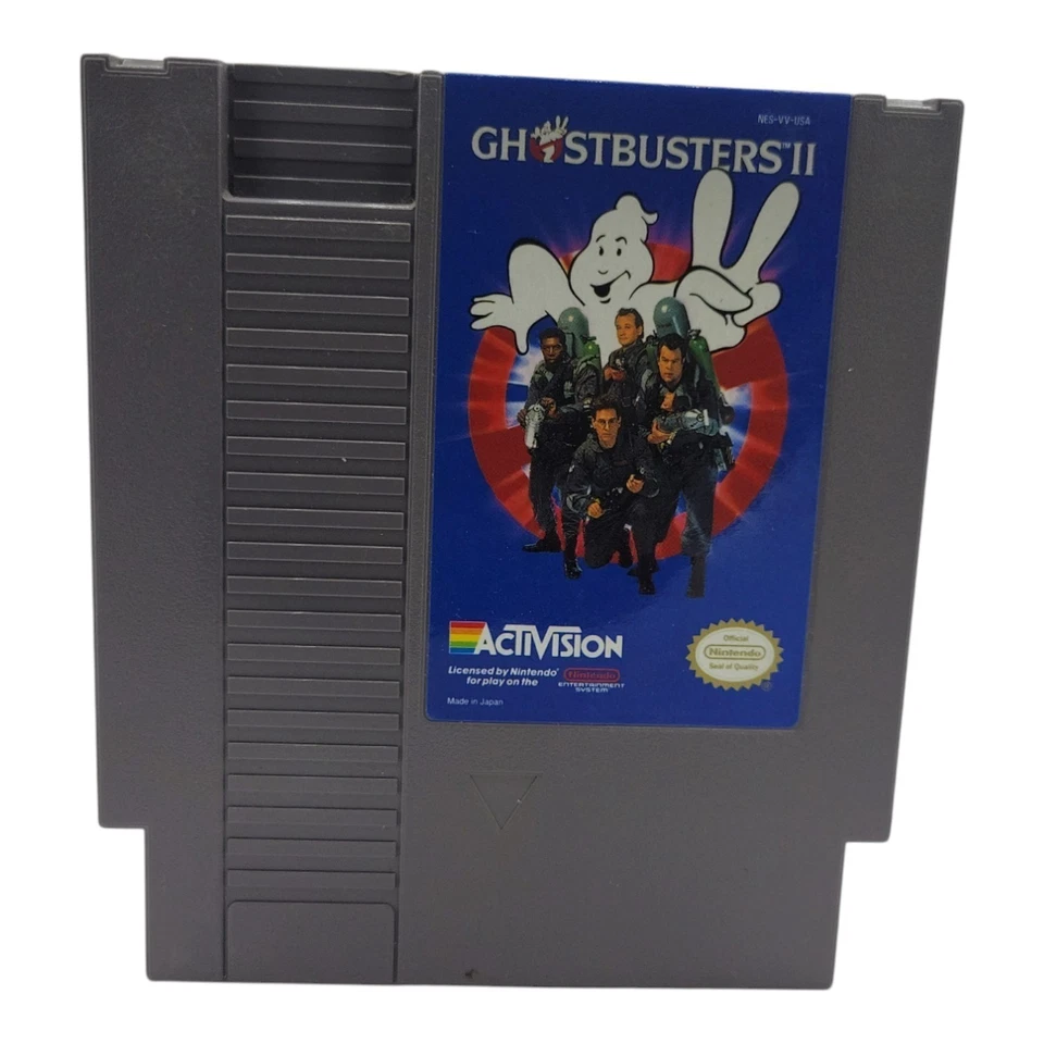 GHOSBUSTERS II Nintendo Entertainment System NES 1990 Game Cartridge Tested - Image 1 of 4