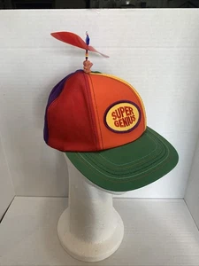 Vintage Super Genius SnapBack Cap - Interstellar Propeller - Adult NWT! - Picture 1 of 7