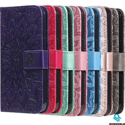 Phone Cover for Huawei P80 Honor 400 300 X8C Flower Embossing Flip Wallet Case - Image 1 of 4