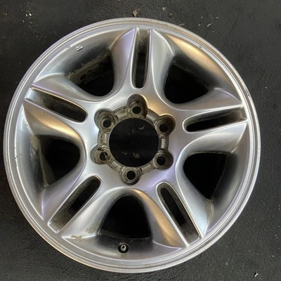 Lexus Silver GX470 OEM Wheel 17” 2003-2009 17x7.5 Original Rim Factory 74167A - Image 1 of 4
