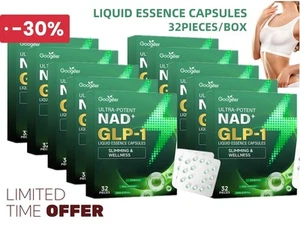 NAD+ GLP-1 Liquid Essence Pearls, Metabolic Support-Ultra Potent Slimming Pearls - Picture 1 of 28