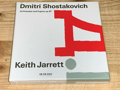 Shostakovich 24 Preludes and Fugues op.87 KEITH JARRETT Piano ECM 2CD BOX SEALED - Image 1 of 2