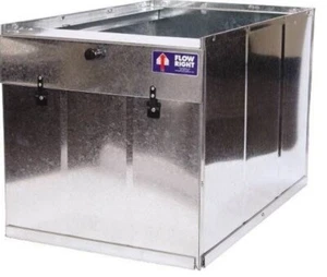 Caja de filtro de manipulador de aire galvanizado Flow Right 17" AHU17 - Imagen 1 de 1