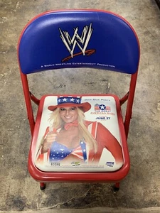 RARE WWE Ringside VIP Chair 2004 Great American Bash Torrie Wilson Norfolk SCOPE - Picture 1 of 4