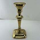 VINTAGE ORNATE SOLID HEAVY BRASS CANDLESTICK HOLDER 10'' TALL