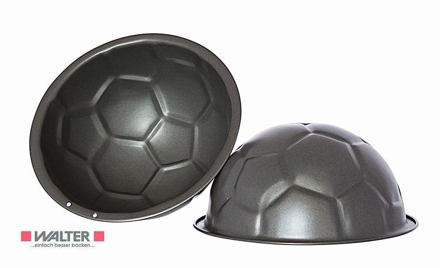 Premium-Backform Motiv Fußball Ø 225 mm in Gastronomie-Qualität - Bild 1 von 1