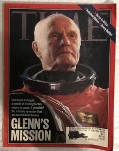 Time Magazine-Aug. 17, 1998-Glenn’s Mission - Picture 1 of 1