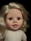 Paulines Limited Edition AMY Doll 18" Blonde Wig Blue Eyes Teeth Signed Numbered