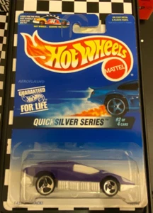 1/64 AEROFLASH QUICKSILVER SERIES 2/4 HOT WHEELS 1997 #546 - Picture 1 of 2